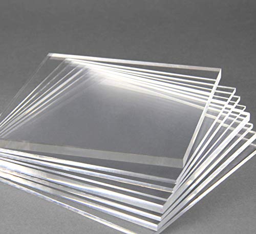 nattmann Premium Acrylglas, PMMA, Kunststoffglas Zuschnitt - Acrylplatte & Acrylscheibe Zuschnitt 2-8 mm - Klare & Transparente Kunststoffplatte - Individuelles Wunschmaß möglich - 5 mm, 1000 x 800 mm von nattmann