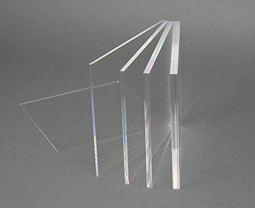 nattmann Premium Acrylglas, PMMA, Kunststoffglas Zuschnitt - Acrylplatte & Acrylscheibe Zuschnitt 2-8 mm - Klare & Transparente Kunststoffplatte - Individuelles Wunschmaß möglich - 8 mm, 1000 x 900 mm von nattmann