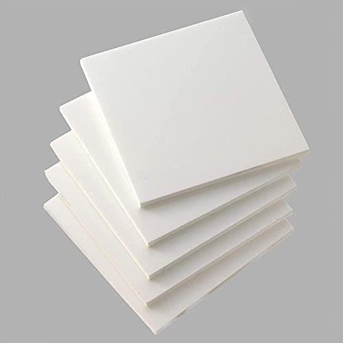 nattmann POM Platte Zuschnitt 2-30 mm/Farbe: Weiß/Natur/DELRIN® TENAC® SUSTARIN® (10 mm, 195 x 195 mm) - nach Maß/Wunschmaß möglich von nattmann