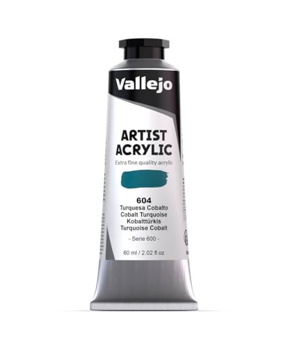 AV Künstler Acryl: 60ml Tube Kobalt-Türkis von Vallejo