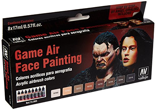 acrylicos Vallejo ("Face Malerei, Spiel Air von Vallejo