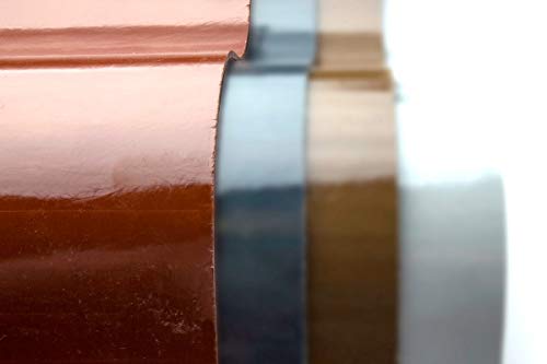 GFK Wellplatten Duraclad® Profil 177/51 P6 4 Farben, bis 8m Länge, Längenzuschnitt möglich | Rot ähnlich RAL 8012 | Länge: 5000mm von Acrylshop24