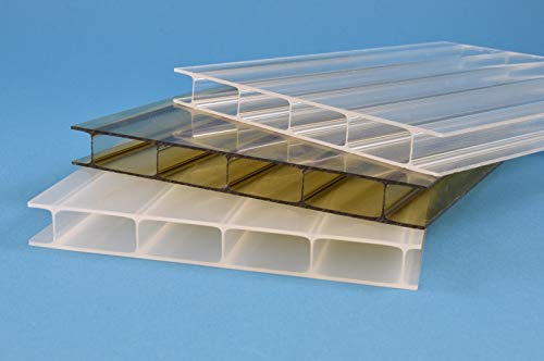 Stegplatten Highlux®/R-Glas® Acrylglas 16mm klar - 2fach 32mm Stegabstand 1200mm x 2500mm von Acrylshop24