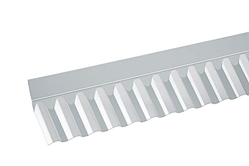 Wandanschluss Sinus 76/18 Acrylglas für Wellplatten | Breite 1045mm | von Acrylshop24