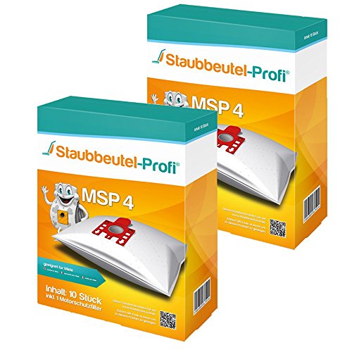 20 Staubsaugerbeutel Staubbeutel-Profi kompatibel mit Swirl M40 Miele GN geeignet für Miele S 8 UniQ (20 Beutel) von Act-Clean