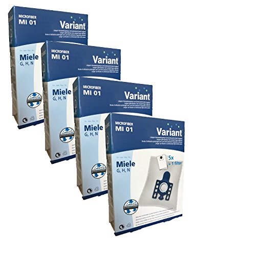 20 Staubsaugerbeutel Variant MI01 kompatibel mit Swirl M 40 geeignet für Miele Ecoline Green - S5 20 Staubsaugerbeutel Variant MI01 kompatibel mit Swirl M 40 geeignet für Miele Ecoline Green - S5 von Act-Clean