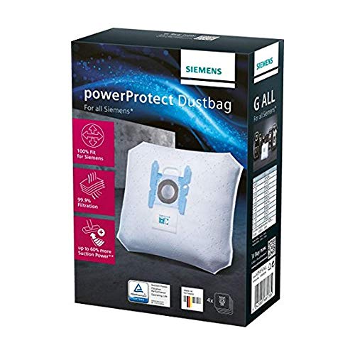 4 Staubsaugerbeutel kompatibel mit Swirl S67 geeignet für Siemens VS P3AAAA IQ300 Plus Limited Edition von Act-Clean