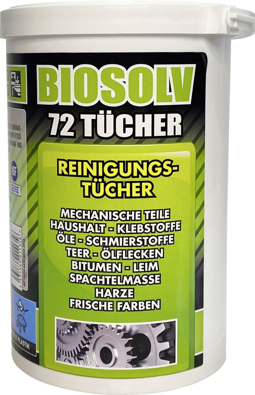 Actalys Mehrzweckreinigungstücher Biosolv 72 Tücher von Actalys