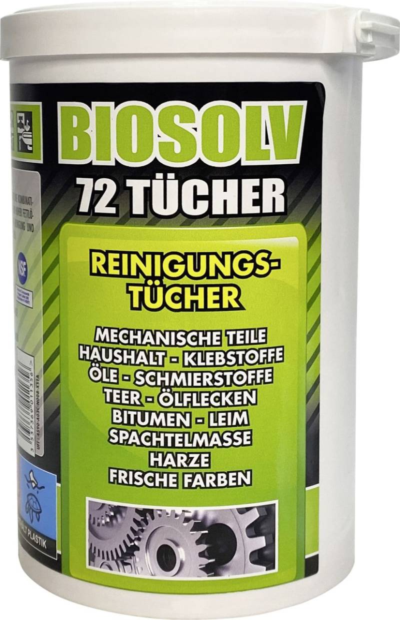 Actalys Mehrzweckreinigungstücher Biosolv 72 Tücher von Actalys