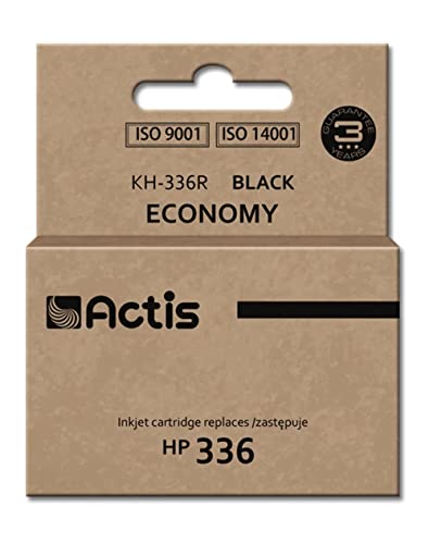 Actis KH-336R Black Tintenpatrone für HP Drucker (HP 336 C9362A Ersatz) von Actis