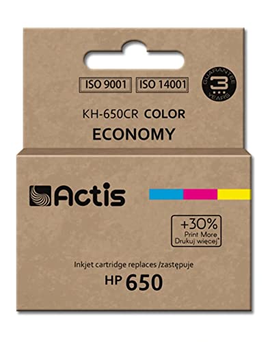 Actis KH-650CR Farbtinte für HP (ersetzt HP 650 CZ102AE) Standard von Actis