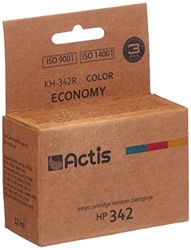 Actis Tinte Kh-342R Für Hp Drucker, ersetzt Hp 342 C9361Ee; Standard; 12 Ml; Farbe. von Actis