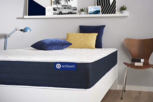 Actimemo Sleep matratze 90x220cm, Dicke : 22 cm, Memory-Schaum, Mittel, 5 Komfortzonen, H3 von Actisom