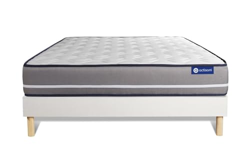Actimemo pur matratze 180x210cm + Bettgestell mit lattenrost, Härtegrad 4, Memory-Schaum, Höhe : 20 cm Actimemo pur matratze 180x210cm + Bettgestell mit lattenrost, Härtegrad 4, Memory-Schaum, Höhe : 20 cm von Actisom