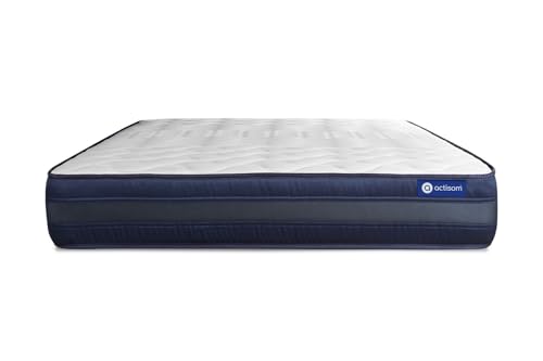 Actisom - Memoryschaum-Matratze 180 x 210 - Doppelbett, 24 cm Dicke - Sehr Fester Halt und Komfort - Hochwertige Verarbeitung von Actisom