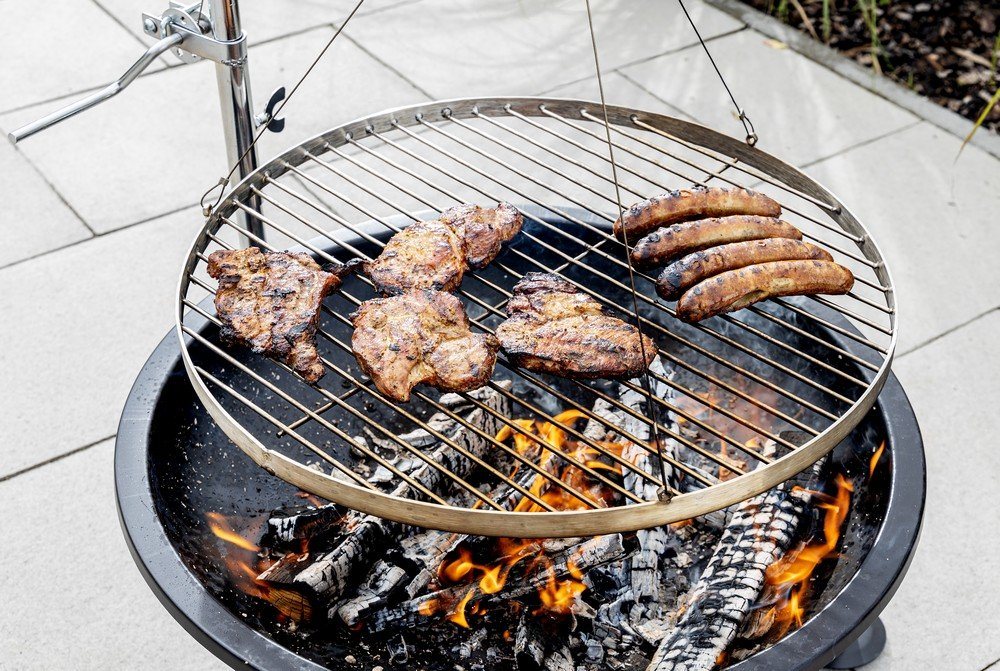 Activa Holzkohlegrill Schwenkgrill Merlin & Dutch Oven 4,26 Liter 2in1 von Activa