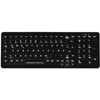 Active Key MedicalKey AK-C7000 Hygiene Tastatur - QWERTZ Deutsch - Schwarz von Active Key