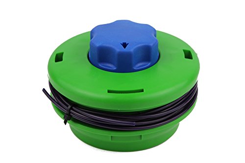Fadenkopf für Motorsense Active „Batti e vai“, nimmt den Faden auf ohne geöffnet werden zu müssen (Griff aus Kunststoff), Modell 120 von Active