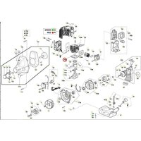 Zylinderdichtung original Active Freischneider Modelle 2.5 - 2.9 022115 von Active