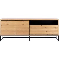 ACTONA GROUP Sideboard "Dalarna", Wildeiche-Effekt, 2 Türen, 2 Schubladen, Push-to-open von Actona Group