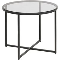 ACTONA GROUP Couchtisch "Conrad, TOPSELLER runder Kaffeetisch, Scandi design, B: 55" Couchtisch, Sofatisch, OTTOs Choice, Tischplatte aus gerauchtem Glas, schwarzes Metallgestell, H: 45 cm ACTONA GROUP Couchtisch "Conrad, TOPSELLER runder Kaffeetisch, Scandi design, B: 55" Couchtisch, Sofatisch, OTTOs Choice, Tischplatte aus gerauchtem Glas, schwarzes Metallgestell, H: 45 cm von Actona Group
