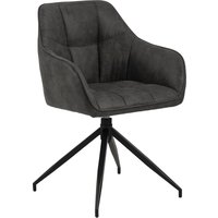 ACTONA GROUP Esszimmerstuhl "Beate", 1 St., Polyester, mit edlem Samtstoff und modernen quadratischen Nähten von Actona Group