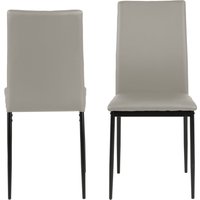 ACTONA GROUP Esszimmerstuhl "Demina" (Set) 4 Stk.in Samtvelours oder Kunstleder von Actona Group