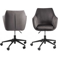 ACTONA GROUP Esszimmerstuhl "Drehstuhl" () Schreibtischstuhl mit Samtbezug, 5-Sterne-Fußkreuz, Sitzhöhe: 44-54 cm ACTONA GROUP Esszimmerstuhl "Drehstuhl" () Schreibtischstuhl mit Samtbezug, 5-Sterne-Fußkreuz, Sitzhöhe: 44-54 cm von Actona Group