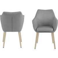 ACTONA GROUP Esszimmerstuhl "Nina" () 1 Stk.gepolsterter Sitz, zurückgesetzte Armlehnen von Actona Group