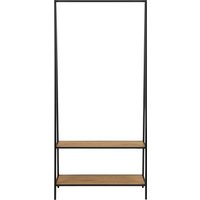 ACTONA GROUP Garderobenständer Metallgestell im modernen Industrielook, 2 Einlegeböden, Breite 77 cm von Actona Group