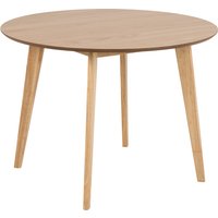 Actona Roxby Esstisch Rubberwood/Holzwerkstoff Ø105x76 cm von Actona