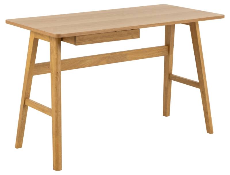 Actona Schreibtisch BARNETT ca. 120x60cm in Eiche Nachbildung/Eiche matt gebeizt von Actona