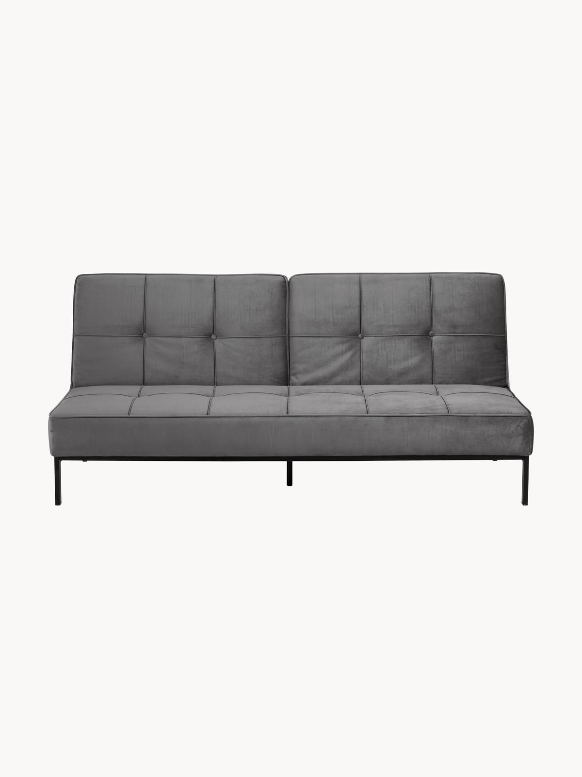 Samt-Schlafsofa Perugia (3-Sitzer) von Actona