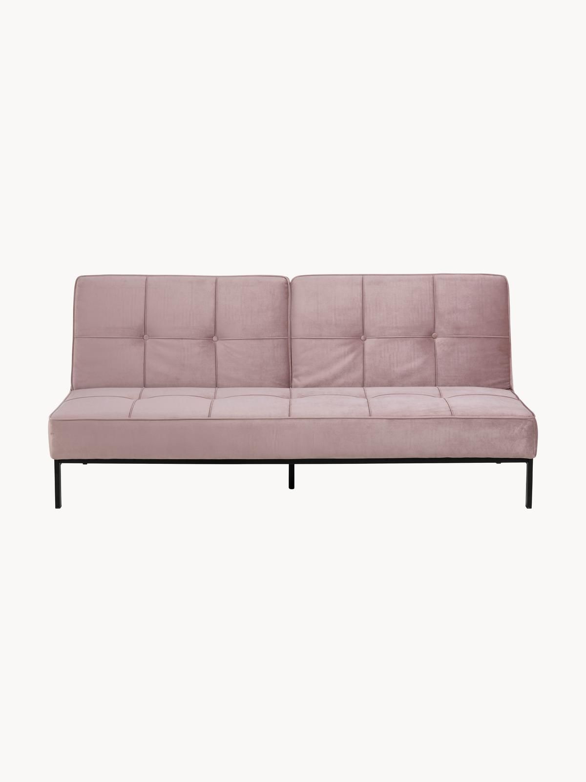 Samt-Schlafsofa Perugia (3-Sitzer) von Actona