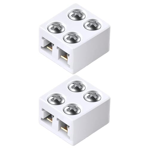 Acunny 2 LED Streifen Verbinder Led Strip Verbinder Led Verbinder LED-Licht-Adapter-Anschluss, LED-Anschlüsse 8-mm-LED-Lichtanschlüsse, Benutzerfreundliche LED-Lichtanschlüsse von Acunny