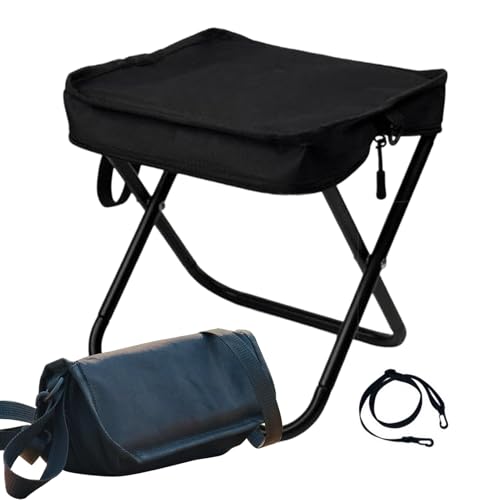 Acunny Campingstuhl - Kompakter Outdoor Klappstuhl Zum Mitnehmen | Leichter Strandsitz Mit Tragegurt Für Camping Angeln Picknick Grillen Acunny Campingstuhl - Kompakter Outdoor Klappstuhl Zum Mitnehmen | Leichter Strandsitz Mit Tragegurt Für Camping Angeln Picknick Grillen von Acunny