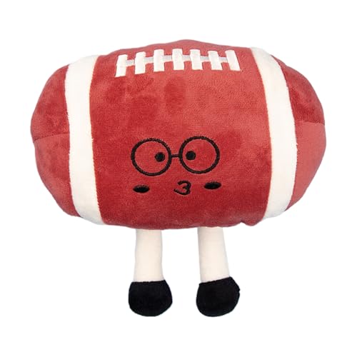 Acunny Fußball Hundespielzeug | Kauspielzeug in Form eines Fußballballs aus Plüsch, interaktives Zubehör für Tiere, knisterndes Kuscheltier | Weihnachtsgeschenk Acunny Fußball Hundespielzeug | Kauspielzeug in Form eines Fußballballs aus Plüsch, interaktives Zubehör für Tiere, knisterndes Kuscheltier | Weihnachtsgeschenk von Acunny