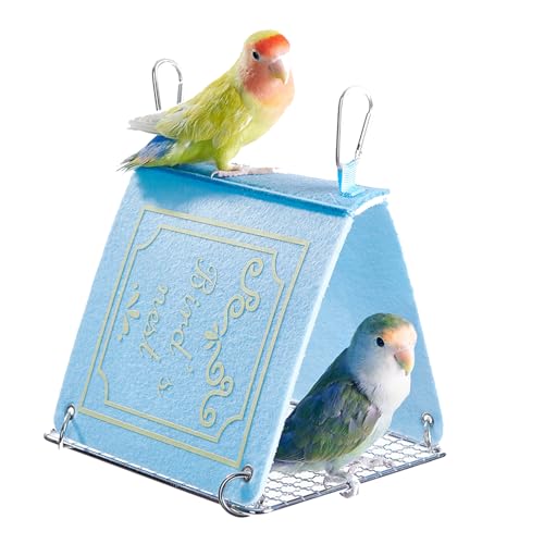 Acunny Hängematte für Vögel, Papageiennest, Hängematte, Hütte, kühlendes Haus, Tierzubehör, Vogelkäfigzubehör, wie Diamant-Wellensittiche, Mandarin Acunny Hängematte für Vögel, Papageiennest, Hängematte, Hütte, kühlendes Haus, Tierzubehör, Vogelkäfigzubehör, wie Diamant-Wellensittiche, Mandarin von Acunny