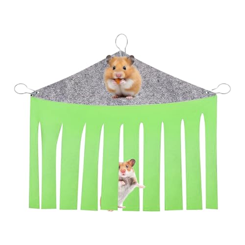 Acunny Hängematte für kleine Tiere, Unterschlupf für Nagetiere – Lebensraum und Verstecke für Spiel und Schlaf für Sugarglider, Chinchilla, Hamster Acunny Hängematte für kleine Tiere, Unterschlupf für Nagetiere – Lebensraum und Verstecke für Spiel und Schlaf für Sugarglider, Chinchilla, Hamster von Acunny