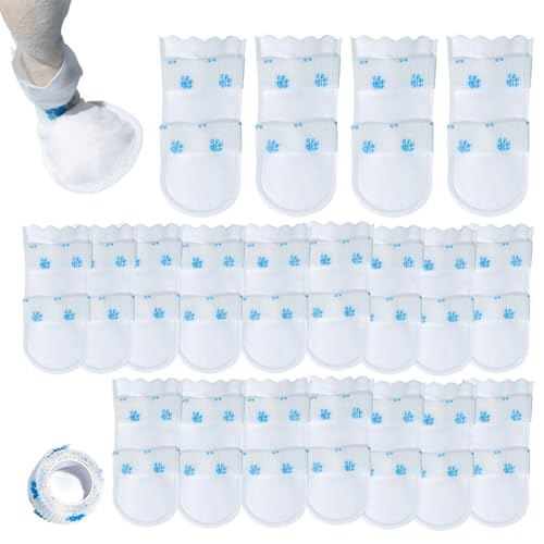 Acunny Hundestiefel | Atmungsaktive Schuhe für Welpen – elastische Schutzstiefel für Wundheilung – Verwendung im Innen- und Außenbereich Acunny Hundestiefel | Atmungsaktive Schuhe für Welpen – elastische Schutzstiefel für Wundheilung – Verwendung im Innen- und Außenbereich von Acunny