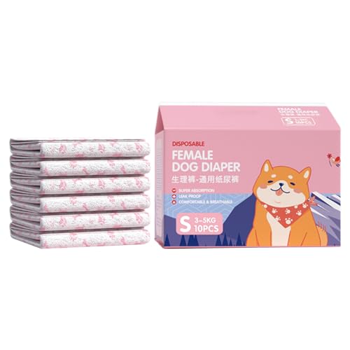 Acunny Hundewindel, 10 Stück, auslaufsicher, bequem, elastisch und atmungsaktiv, für Reisen, Training oder Erholung Acunny Hundewindel, 10 Stück, auslaufsicher, bequem, elastisch und atmungsaktiv, für Reisen, Training oder Erholung von Acunny