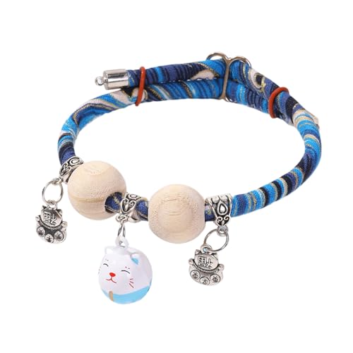 Acunny Katzenhalsband - Halsband Mit Zedernholzperlen | Verstellbare Schnalle für DREI Größen Indoor und Outdoor Verwendung Acunny Katzenhalsband - Halsband Mit Zedernholzperlen | Verstellbare Schnalle für DREI Größen Indoor und Outdoor Verwendung von Acunny