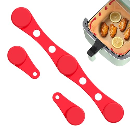 Acunny Magnetbefestigung für Fritteuse ohne Öl | magnetisches Silikon für Fritteuse ohne Öl mit Backpapier | Zubehör zur Befestigung mit Schnellverschluss für Küche und Haus von Acunny