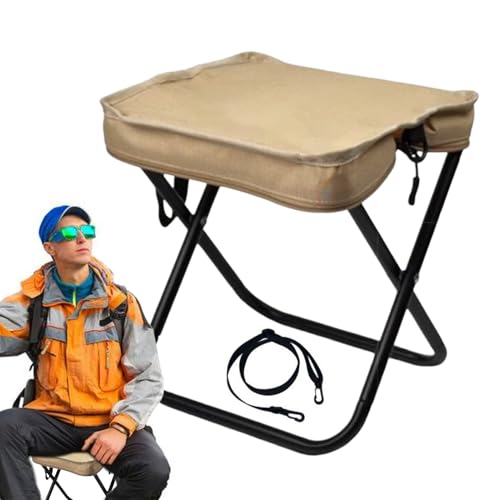 Acunny Outdoor Klappstühle - Kompakter Outdoor Klappstuhl Zum Mitnehmen | Leichter Strandsitz Mit Tragegurt Für Camping Angeln Picknick Grillen Acunny Outdoor Klappstühle - Kompakter Outdoor Klappstuhl Zum Mitnehmen | Leichter Strandsitz Mit Tragegurt Für Camping Angeln Picknick Grillen von Acunny