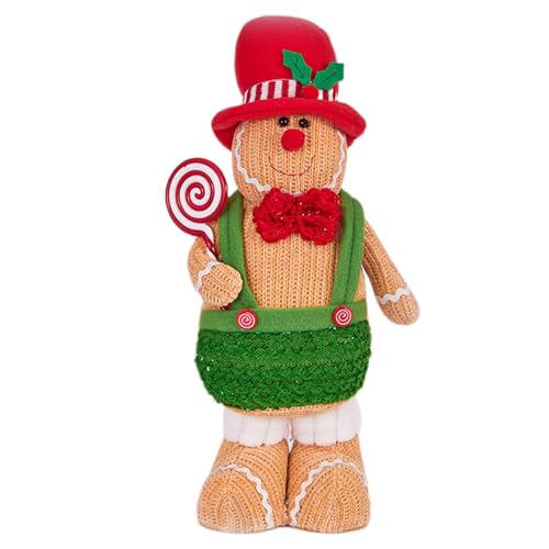 Acunny Plüschmann aus Gewürz, Weihnachtsspielzeug aus Plüsch, Gewürzmann – Kreatives Plüschspielzeug mit Weihnachtselementen | Weihnachtsdekoration Gewürzmann, für Wohnzimmer, Bett Acunny Plüschmann aus Gewürz, Weihnachtsspielzeug aus Plüsch, Gewürzmann – Kreatives Plüschspielzeug mit Weihnachtselementen | Weihnachtsdekoration Gewürzmann, für Wohnzimmer, Bett von Acunny