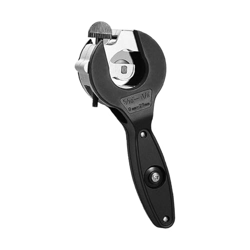 Acunny Rohrschneider mit Ratsche, Schneidwerkzeug für PVC-Rohre | Schnellschneidewerkzeug für Sanitär-, Renovierung des Hauses, Gebäude, Verbesserung des Wohnraums von Acunny