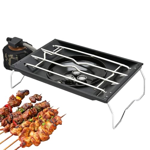 Acunny Tragbare Pfanne – Küchenbrenner für den Außenbereich, faltbar – Backbrenner, hohe Effizienz, Outdoor-Ausrüstung, leicht, für Picknick, Wandern, Grillen von Acunny
