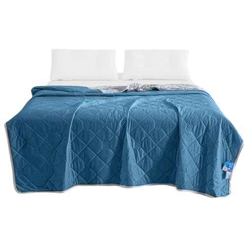 Kühldecke Bett Kühldecken Zum Schlafen Rosa Kuscheldecke Kühlende Bettwäsche Waschbar Atmungsaktiv Absorbiert Körperwärme Selbstkühlende Schweißableitend Und Leichte Bettdecke,Wohndecke Reisedecke von Acunny