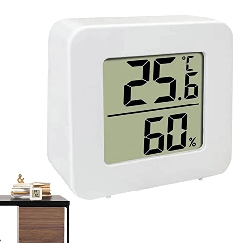 Luftfeuchtigkeitsmesser Thermometer Innen LCD Digital Thermometer Hygrometer Gauge Kabelloses, Luftfeuchtigkeit Meter Für Babyzimmer Wohnzimmer Büro Gewächshaus Luftfeuchtigkeitsmesser Thermometer Innen LCD Digital Thermometer Hygrometer Gauge Kabelloses, Luftfeuchtigkeit Meter Für Babyzimmer Wohnzimmer Büro Gewächshaus von Acunny