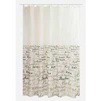 Duschvorhang grau Kunststoff B/L: ca. 180x200 cm Duschvorhang grau Kunststoff B/L: ca. 180x200 cm von Acus
